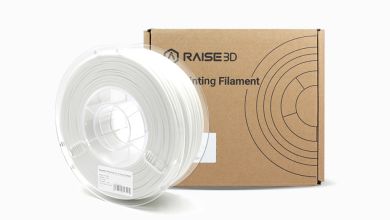 Raise3D R3D Premium TPU-95A Filament White 1kg 1,75mm